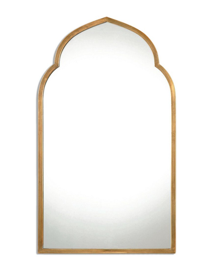 Mirrors & Wall Art * | Uttermost Kenitra Gold Arch Mirror Home Mirrors & Wall Art