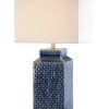 Table & Desk Lamps * | Uttermost Pero Sapphire Blue Lamp Home Table & Desk Lamps