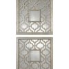 Mirrors & Wall Art * | Set Of 2 Uttermost Sorbolo Squares Decorative Mirror Home Mirrors & Wall Art