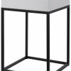 End & Side Tables * | Uttermost Gambia Marble Accent Table Home End & Side Tables