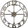 Mirrors & Wall Art * | Uttermost Delevan 32In Metal Wall Clock Home Mirrors & Wall Art