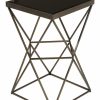 End & Side Tables * | Uttermost Uberto Caged Frame Accent Table Home End & Side Tables