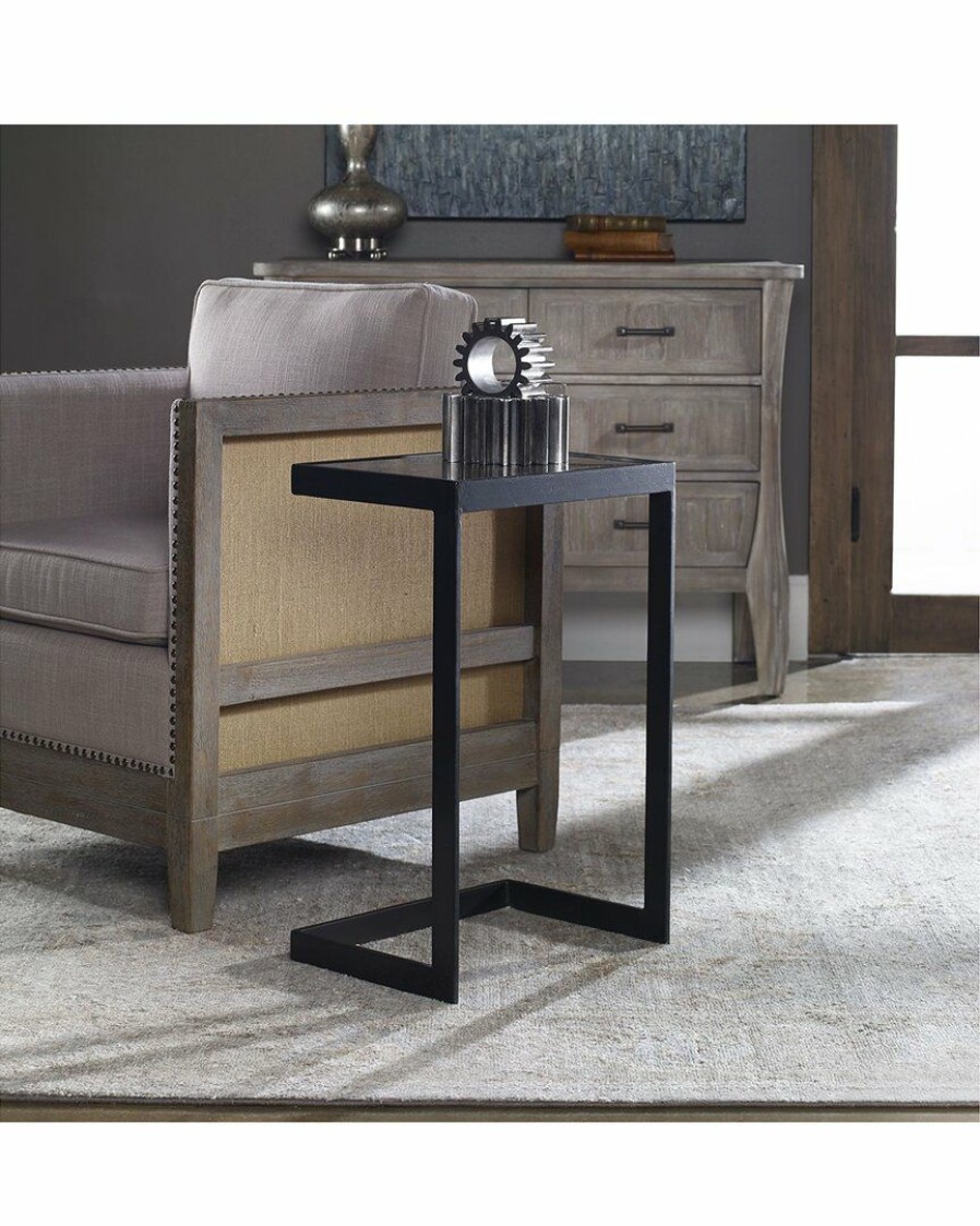 End & Side Tables * | Uttermost Windell Cantilever Accent Table Home End & Side Tables