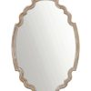 Mirrors & Wall Art * | Uttermost Ludovica Aged Wood Mirror Home Mirrors & Wall Art