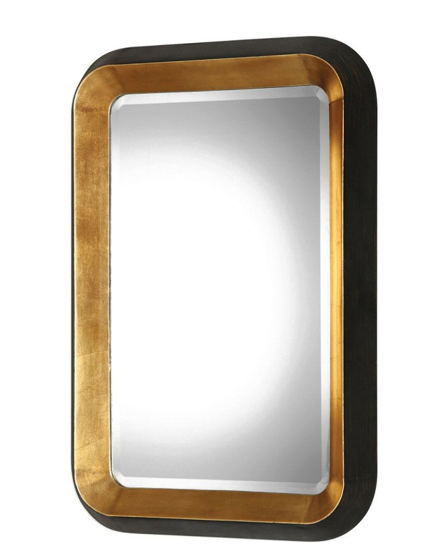 Mirrors & Wall Art * | Uttermost Niva Metallic Gold Wall Mirror Home Mirrors & Wall Art