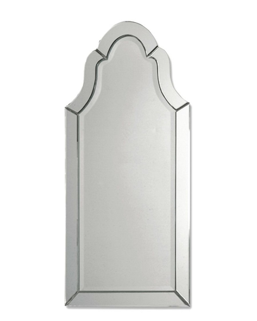 Mirrors & Wall Art * | Uttermost Hovan Frameless Arched Mirror Home Mirrors & Wall Art