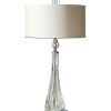 Table & Desk Lamps * | Uttermost Grancona Twisted Glass Table Lamp Home Table & Desk Lamps