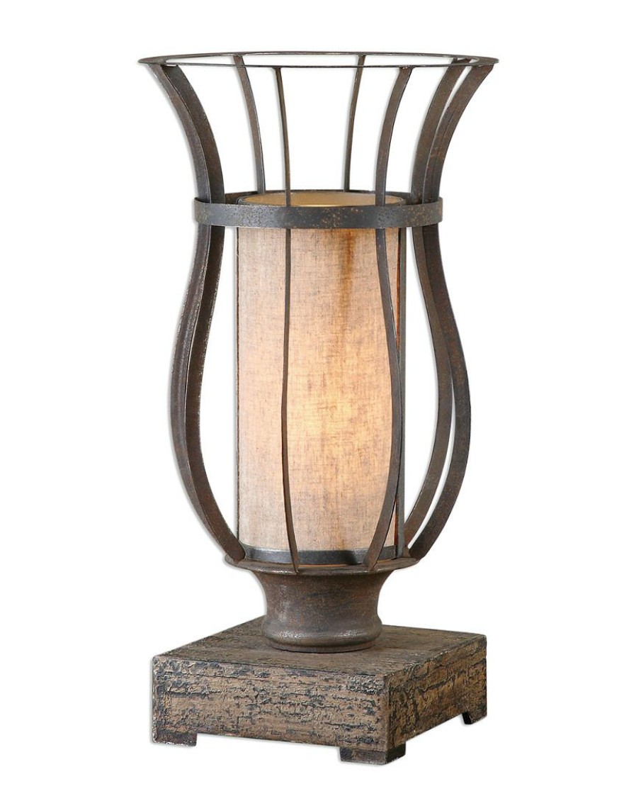 Table & Desk Lamps * | Uttermost Minozzo Bronze Accent Lamp Home Table & Desk Lamps