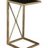 End & Side Tables * | Uttermost Zafina Gold Accent Table Home End & Side Tables