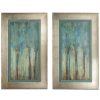 Mirrors & Wall Art * | Set Of 2 Uttermost Whispering Wind Framed Art Home Mirrors & Wall Art