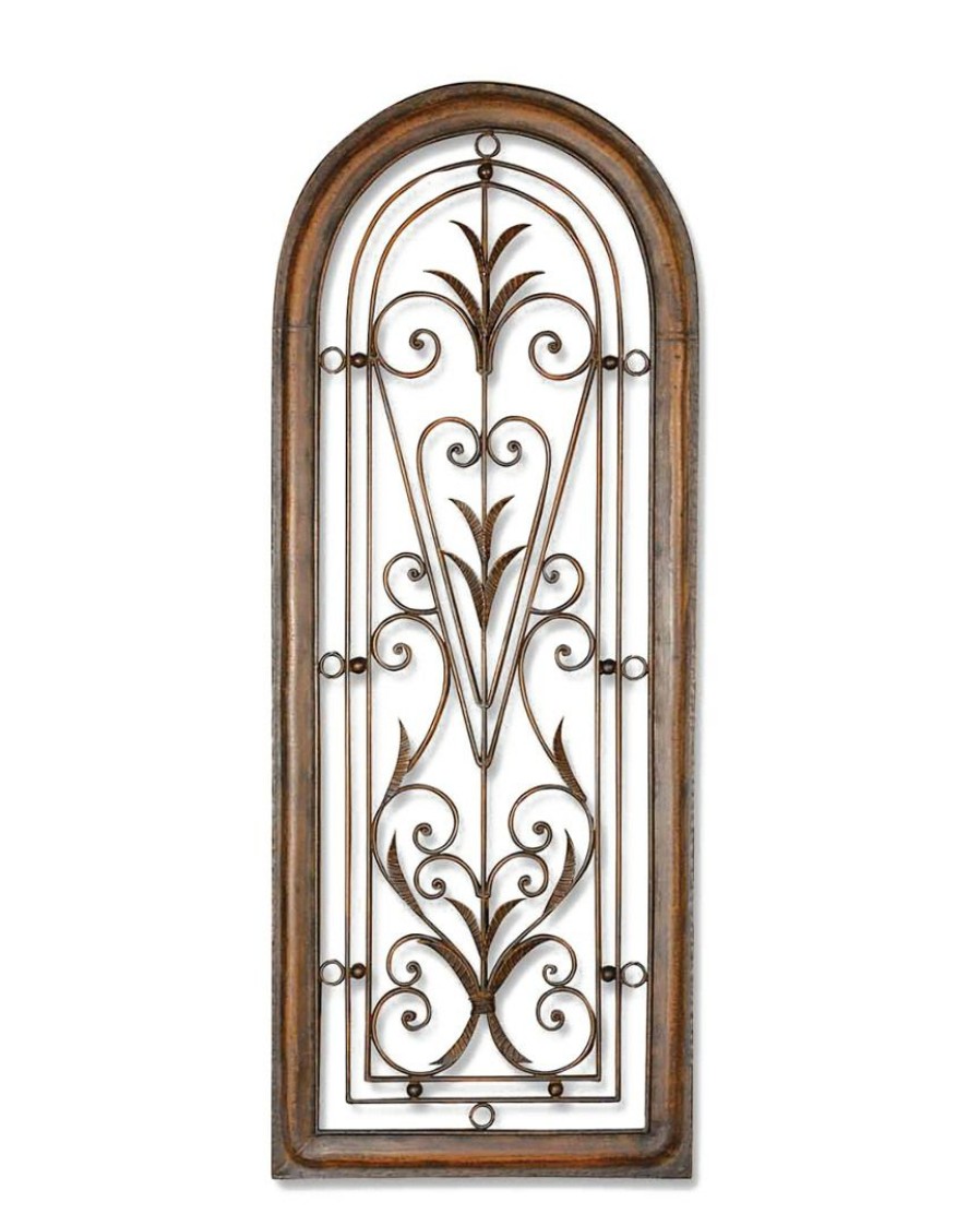 Mirrors & Wall Art * | Uttermost Cristy Petite Metal Wall Art Home Mirrors & Wall Art