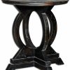 End & Side Tables * | Uttermost Maiva Black Side Table Home End & Side Tables