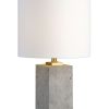 Table & Desk Lamps * | Uttermost Drexel Concrete Block Lamp Home Table & Desk Lamps