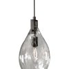 Ceiling Lighting * | Uttermost Campester 1 Light Watered Glass Mini Pendant Home Ceiling Lighting