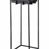 End & Side Tables * | Uttermost Telone Black Small Pedestal Home End & Side Tables