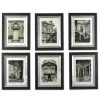 Mirrors & Wall Art * | Set Of 6 Uttermost Paris Scene Framed Art Home Mirrors & Wall Art