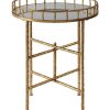 End & Side Tables * | Uttermost Tilly Bright Gold Accent Table Home End & Side Tables