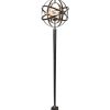 Table & Desk Lamps * | Uttermost Rondure Sphere Floor Lamp Home Table & Desk Lamps