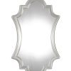 Mirrors & Wall Art * | Uttermost Elara Antiqued Silver Wall Mirror Home Mirrors & Wall Art