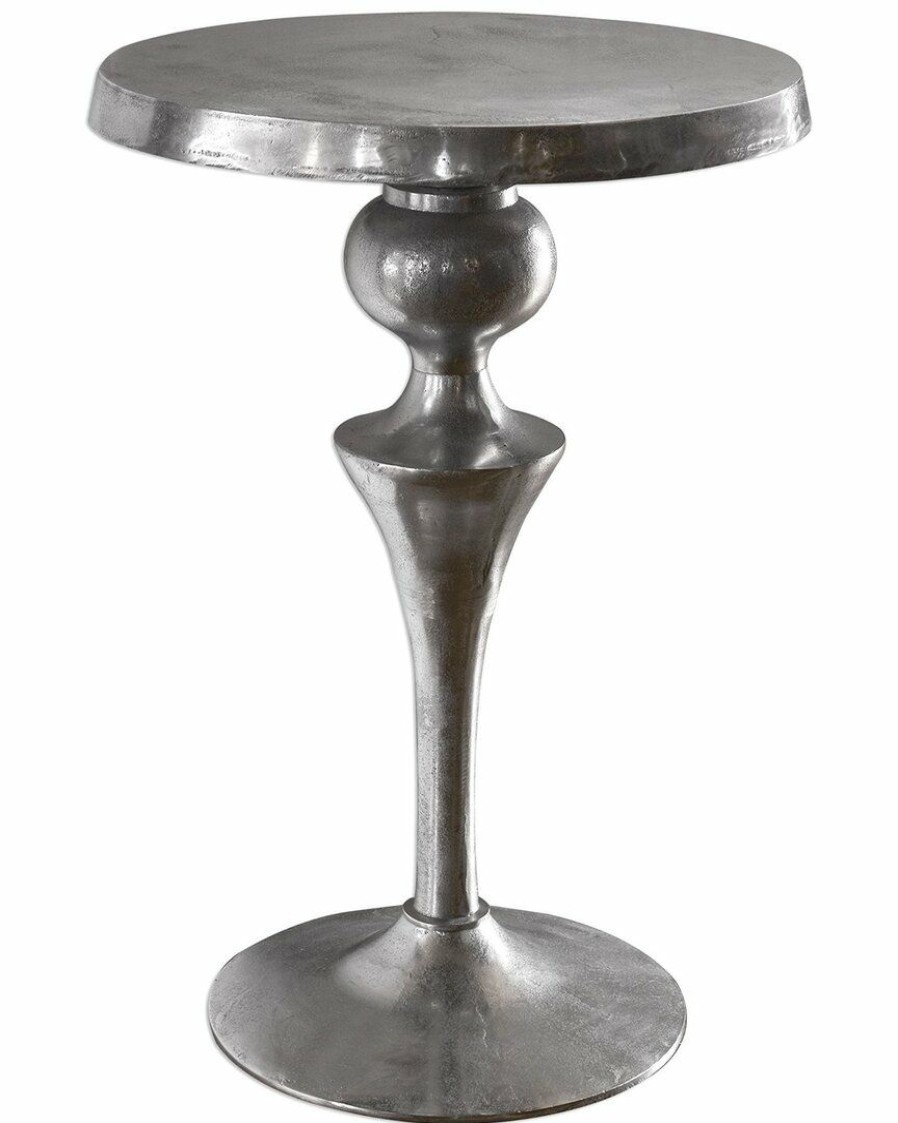 End & Side Tables * | Uttermost Noland Aluminum Accent Table Home End & Side Tables