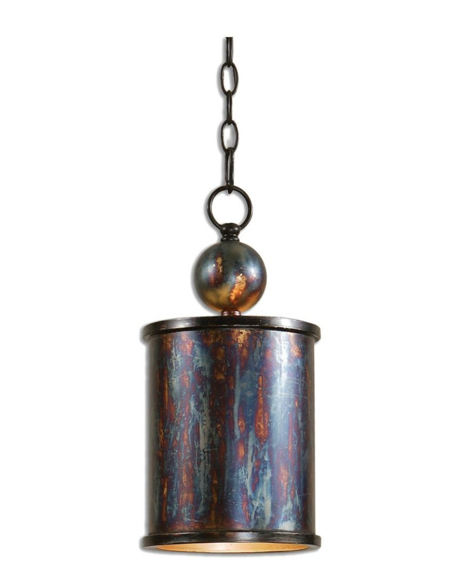 Ceiling Lighting * | Uttermost Albiano 1 Light Bronze Mini Pendant Home Ceiling Lighting