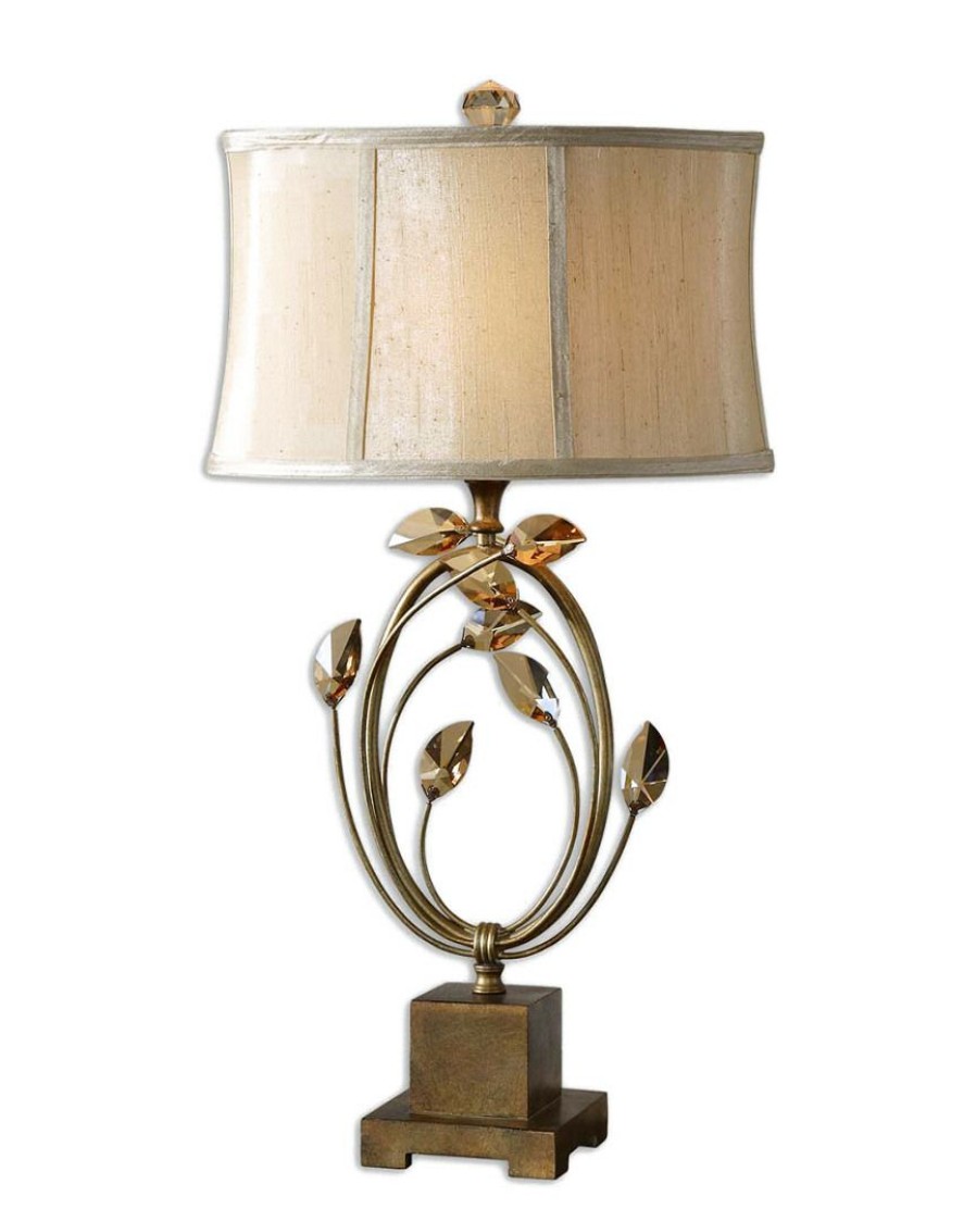 Table & Desk Lamps * | Uttermost Alenya Gold Table Lamp Home Table & Desk Lamps