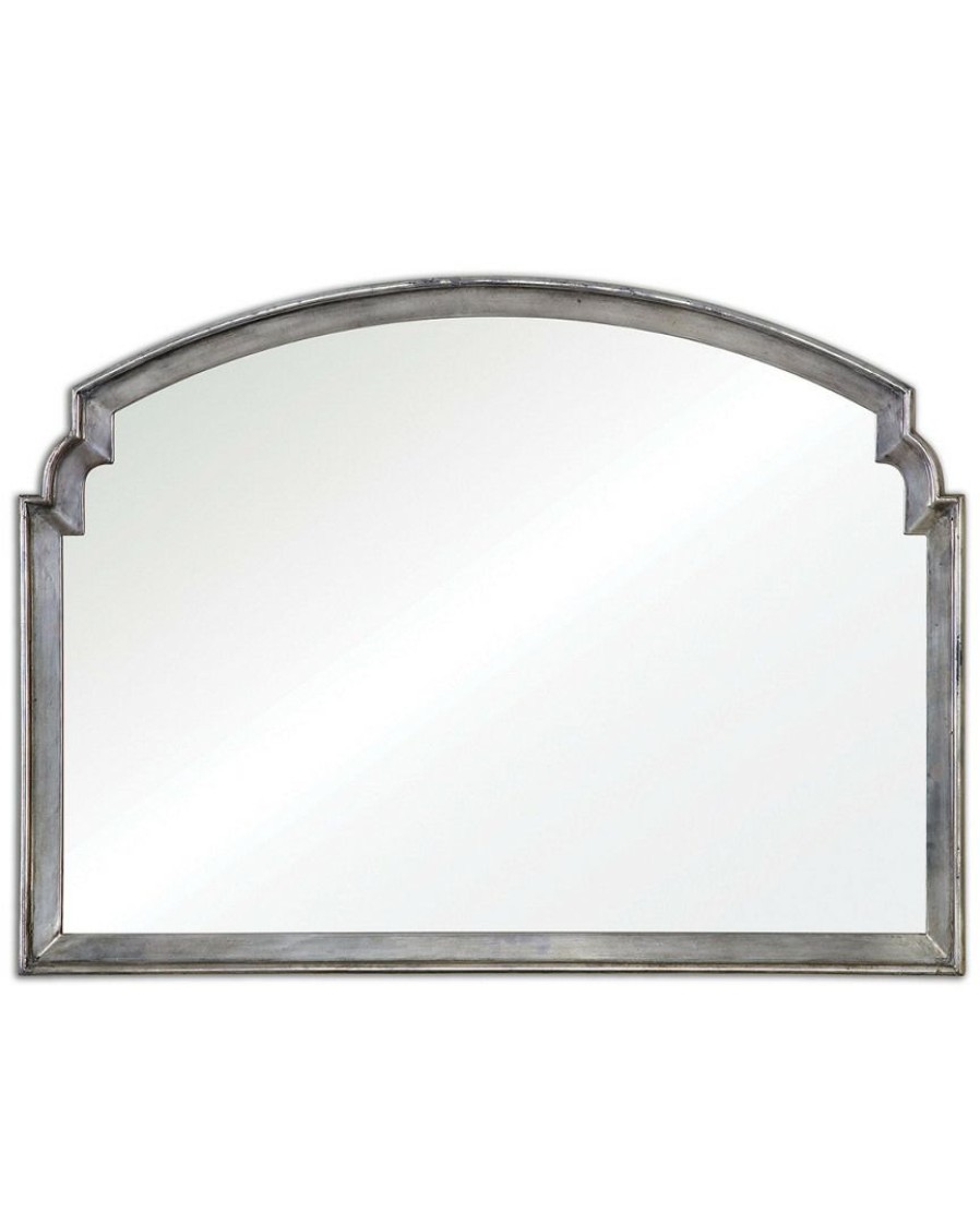 Mirrors & Wall Art * | Uttermost Via Della Silver Mirror Home Mirrors & Wall Art