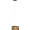 Ceiling Lighting * | Uttermost Alita Champagne Mini Drum Pendant Home Ceiling Lighting