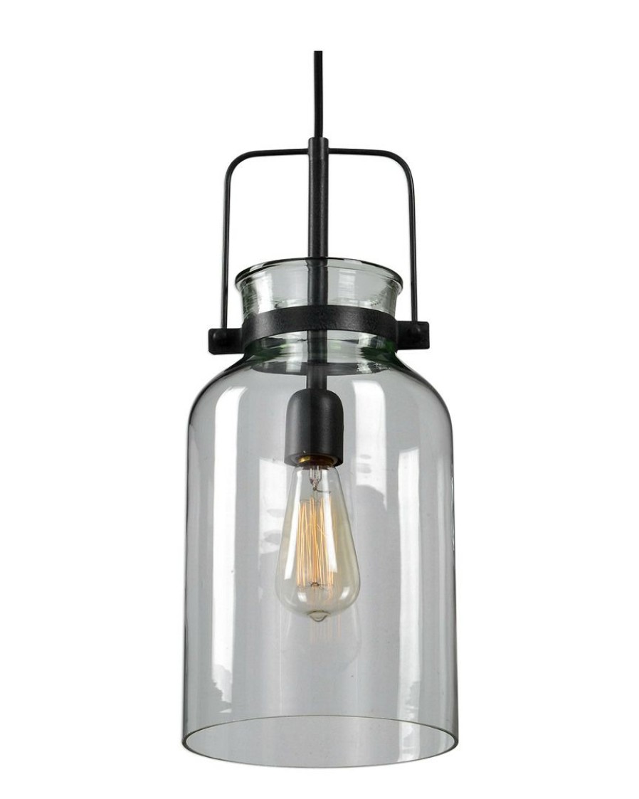 Ceiling Lighting * | Uttermost Lansing, 1 Lt. Mini Pendant Home Ceiling Lighting