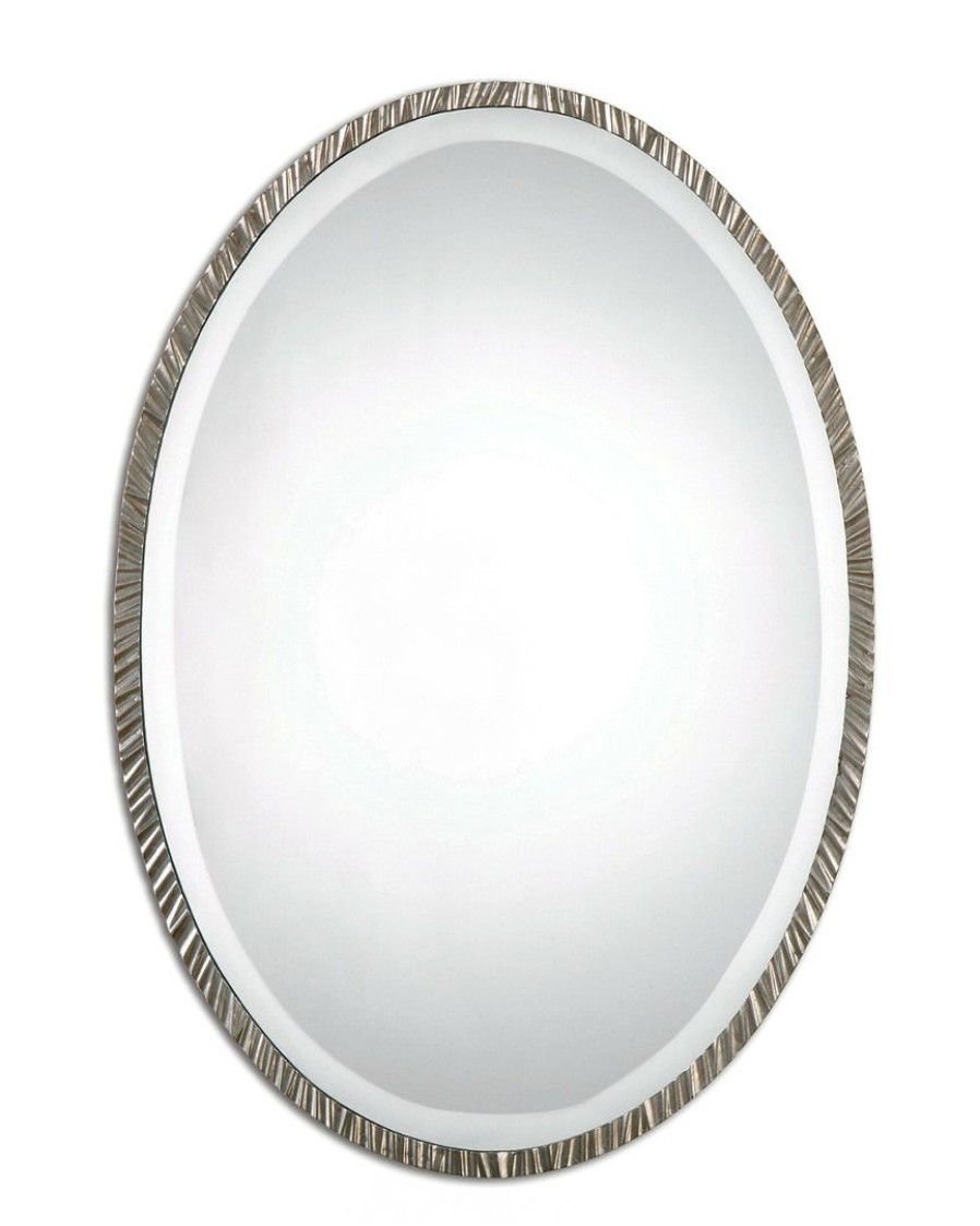 Mirrors & Wall Art * | Uttermost Annadel Oval Wall Mirror Home Mirrors & Wall Art