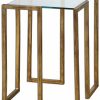 End & Side Tables * | Uttermost Mirrin Accent Table Home End & Side Tables