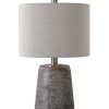 Table & Desk Lamps * | Uttermost Duron Bronze Ceramic Lamp Home Table & Desk Lamps