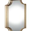 Mirrors & Wall Art * | Uttermost Lindee Gold Wall Mirror Home Mirrors & Wall Art