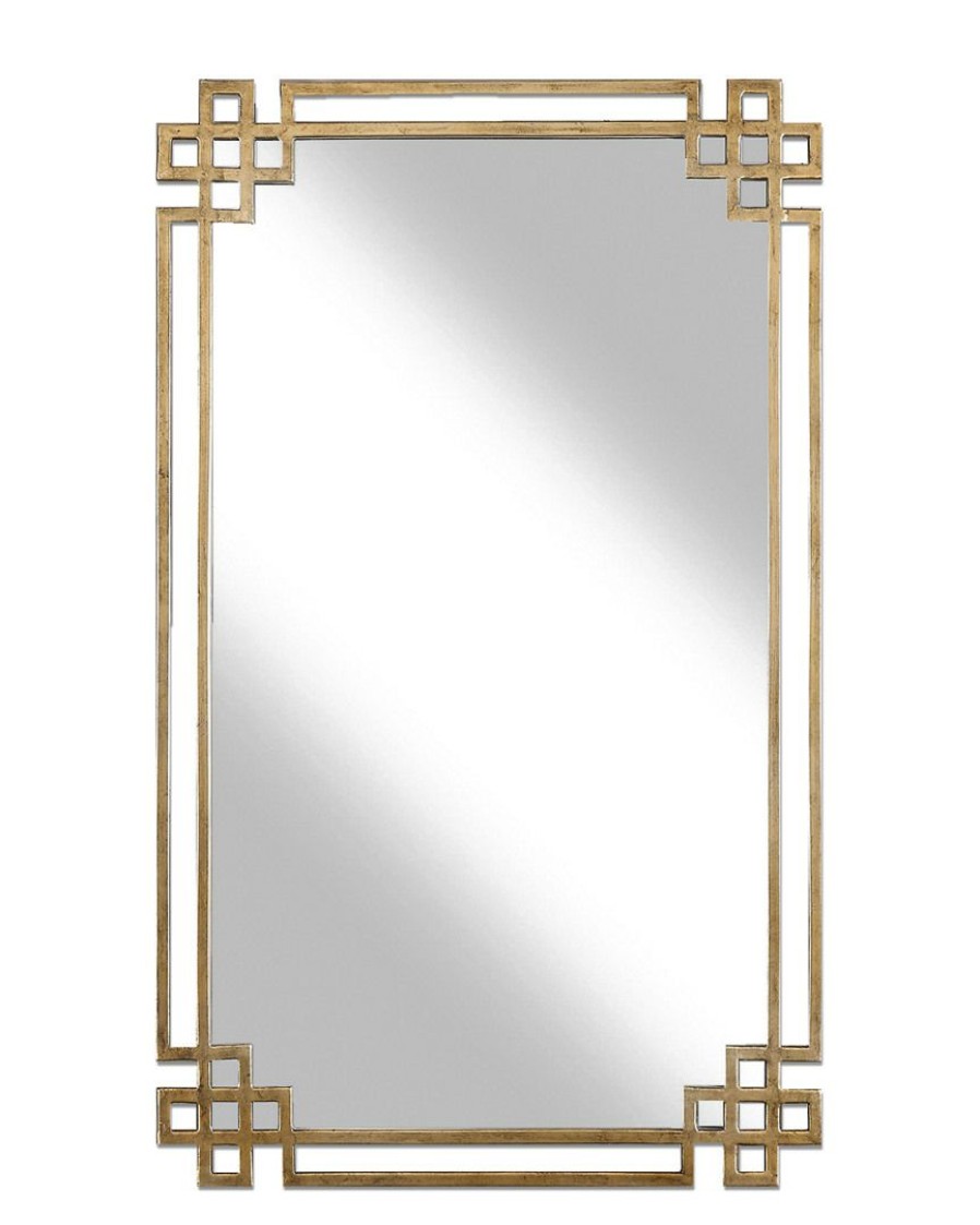 Mirrors & Wall Art * | Uttermost Devoll Antique Gold Mirror Home Mirrors & Wall Art