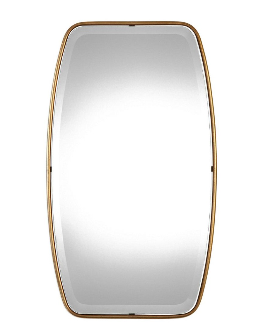 Mirrors & Wall Art * | Uttermost Canillo Antiqued Gold Mirror Home Mirrors & Wall Art