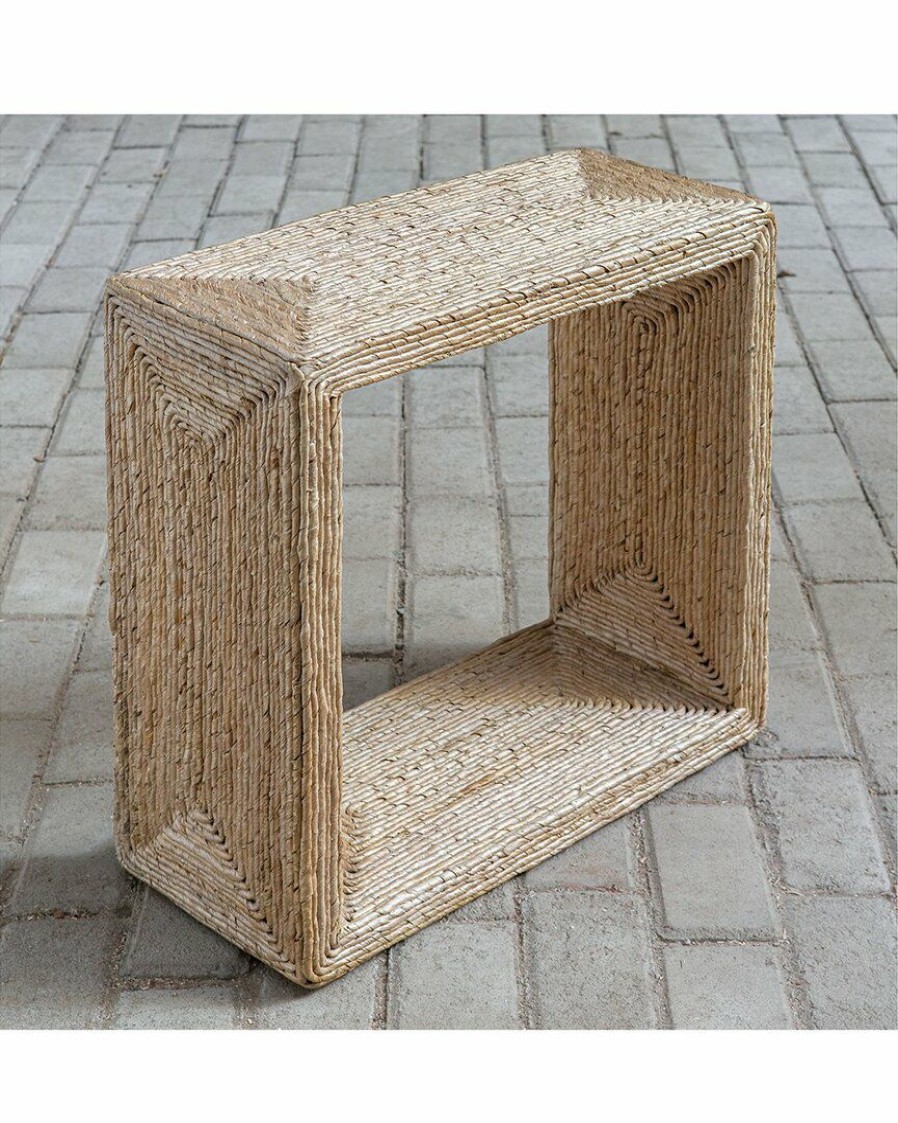 End & Side Tables * | Uttermost Rora Woven Accent Table Home End & Side Tables