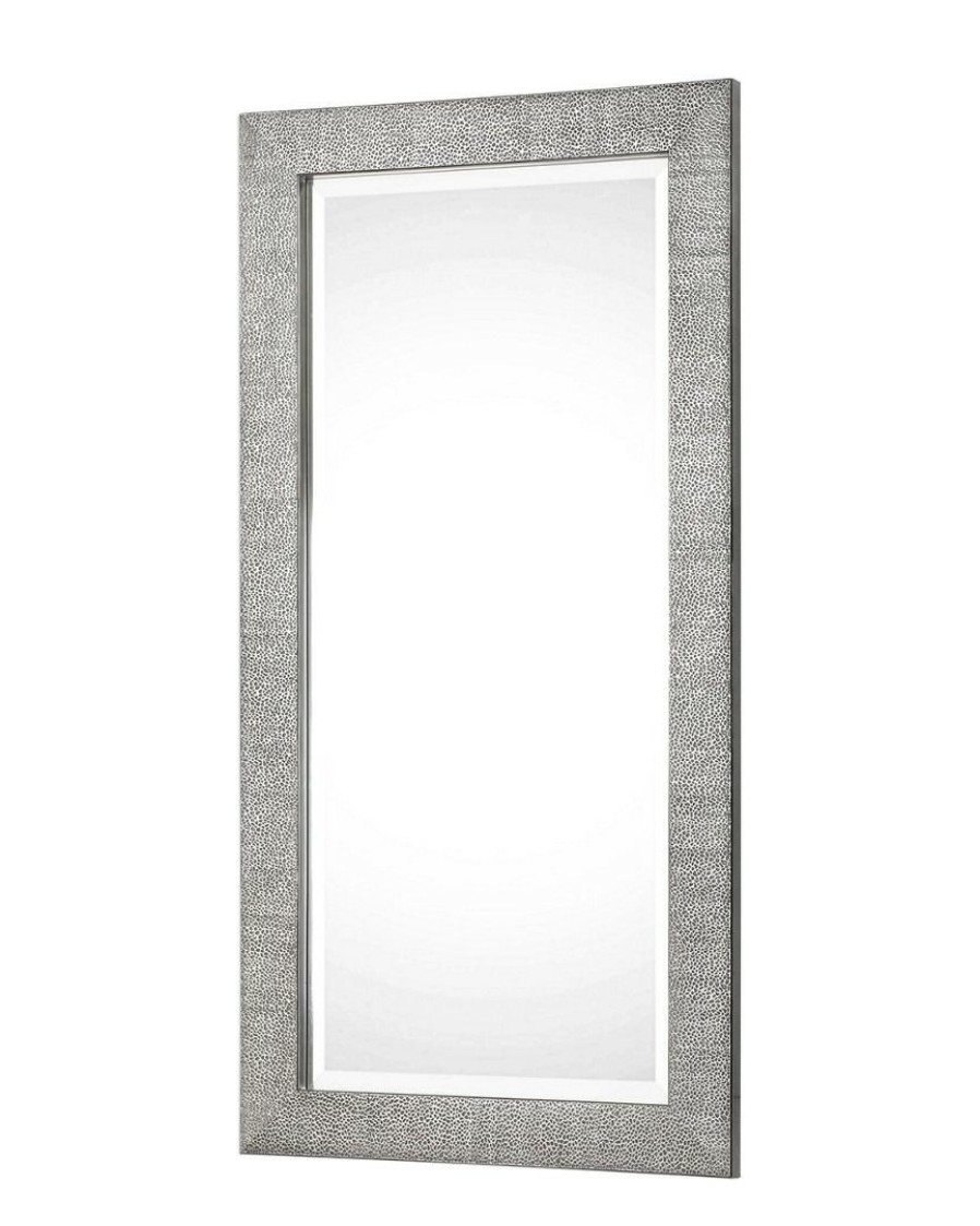 Mirrors & Wall Art * | Uttermost Tulare Metallic Silver Mirror Home Mirrors & Wall Art